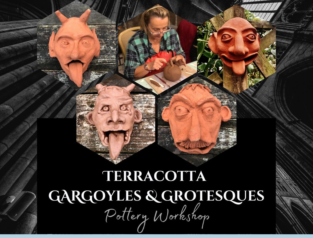 Terracotta Gargoyles for your garden\/home