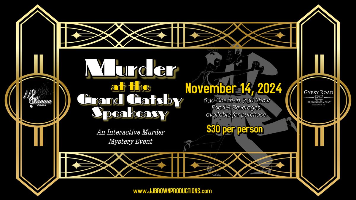 Murder at the Grand Gatsby Speakeasy