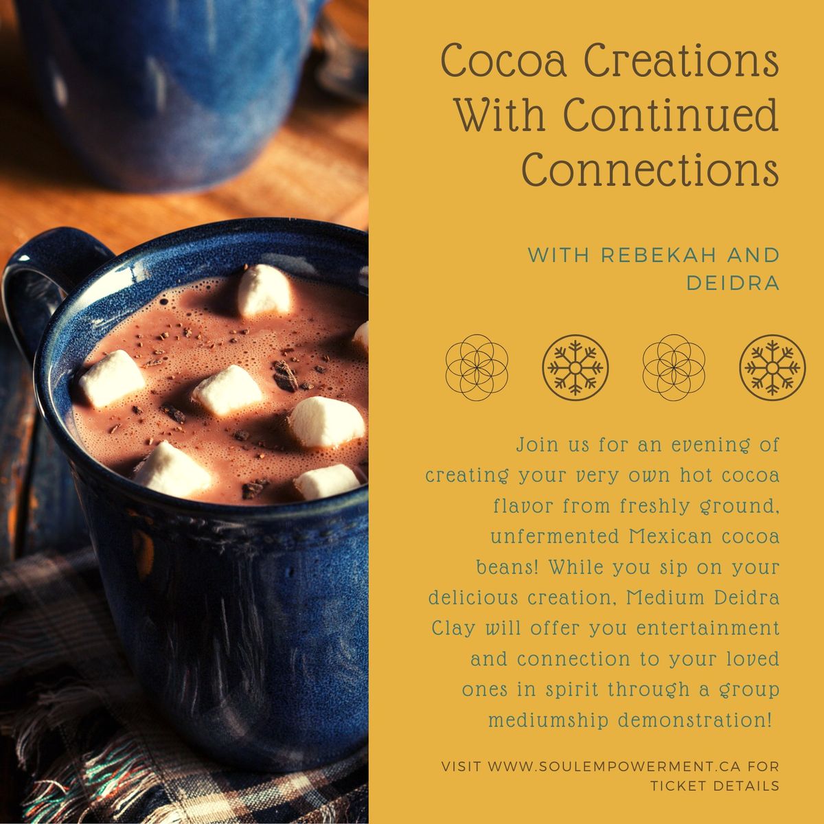 Cocoa Creations With Continued Connections