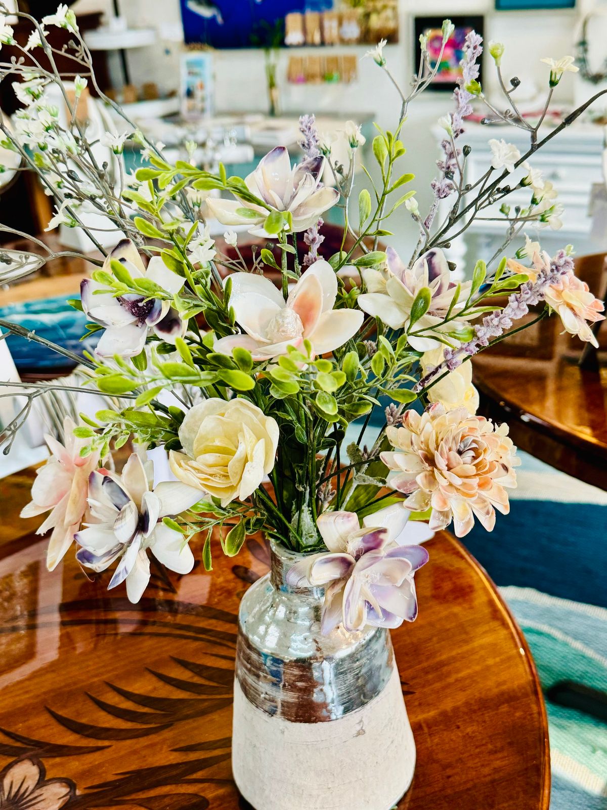 Single Stem Shell Flower Bouquet 