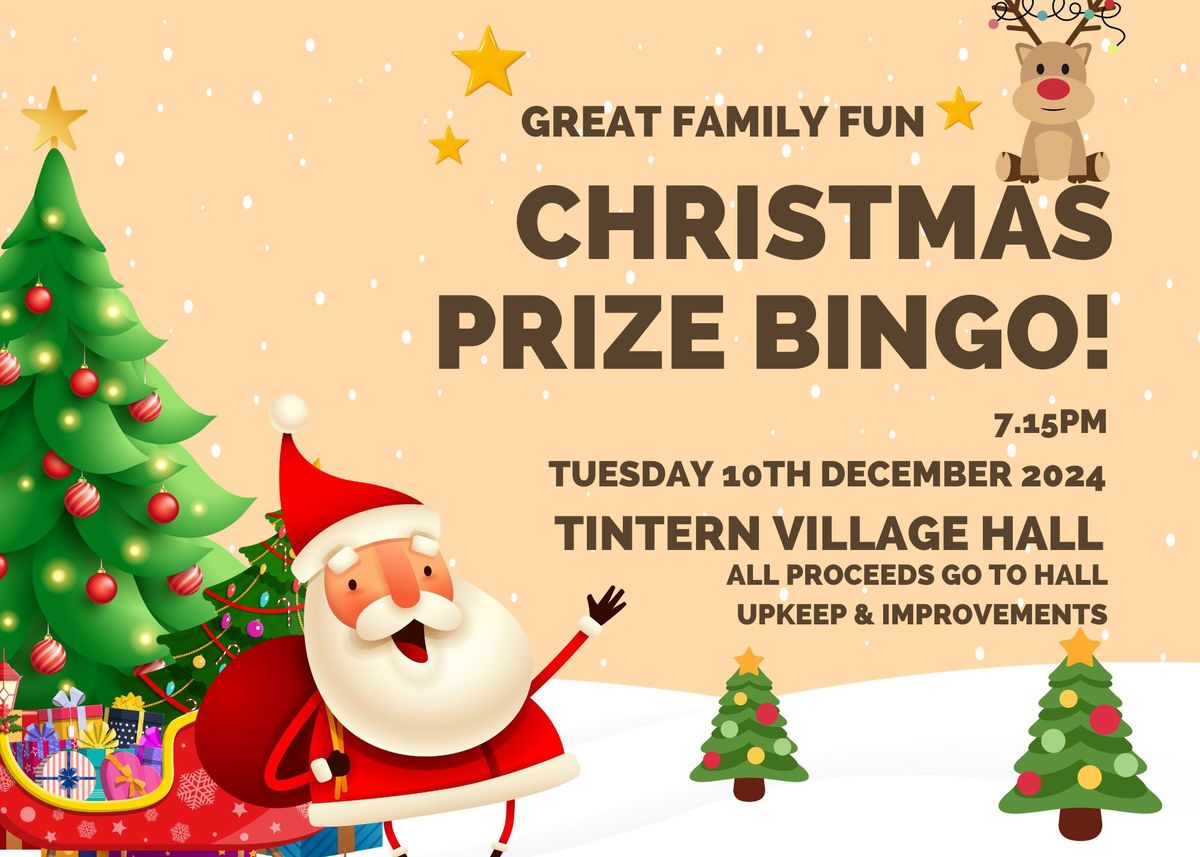 Christmas Prize Bingo!