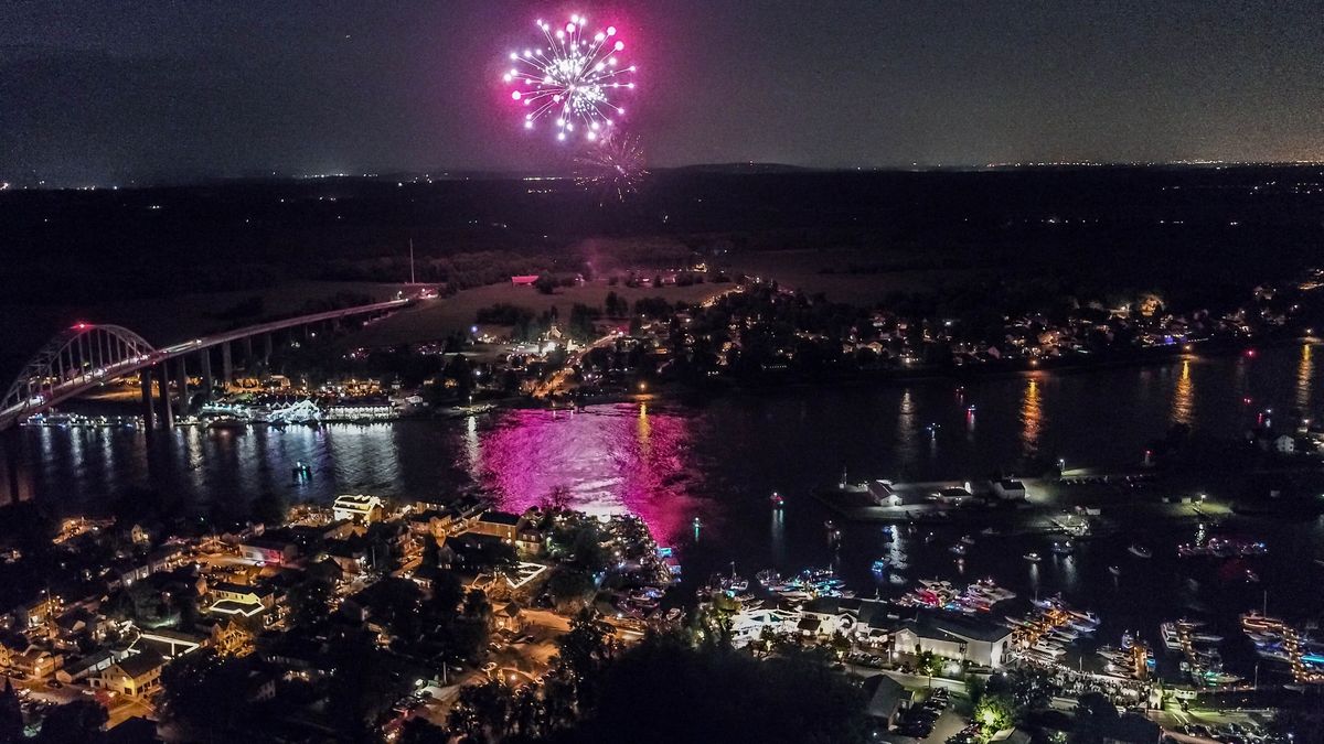 Chesapeake City Fireworks 2025