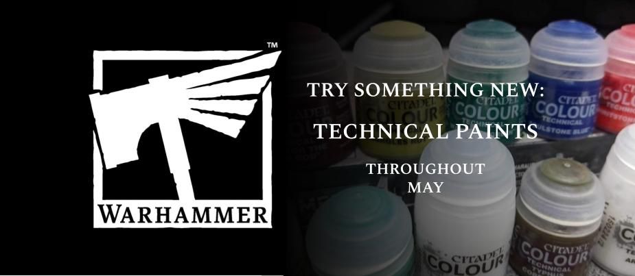 Try Something New: Technical Paints