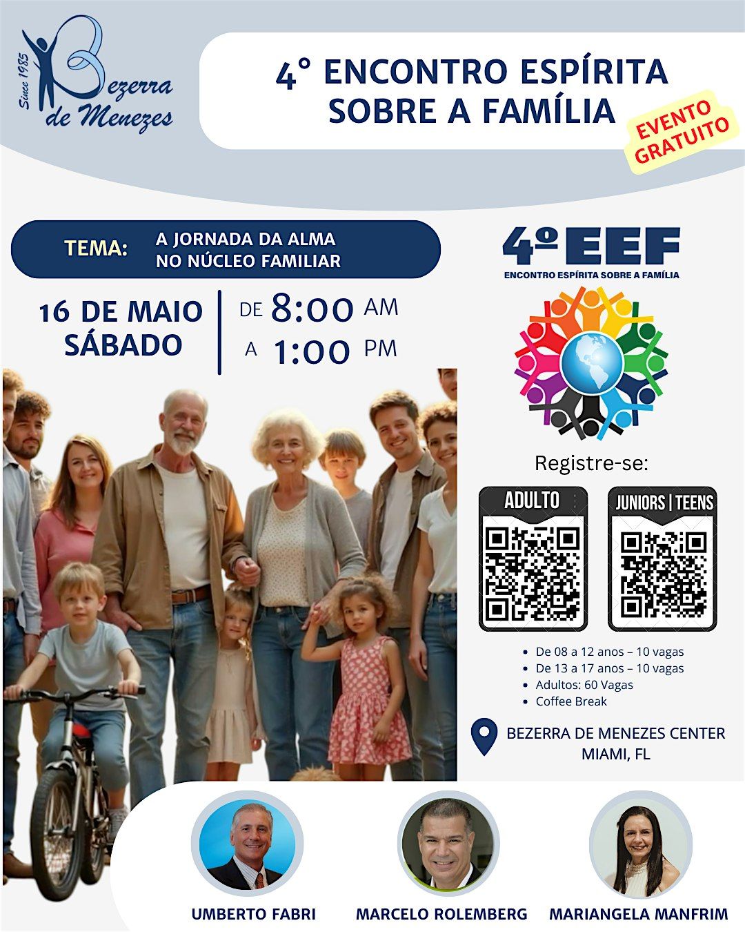 4o. Encontro sobre a Fam\u00edlia na Vis\u00e3o Esp\u00edrita