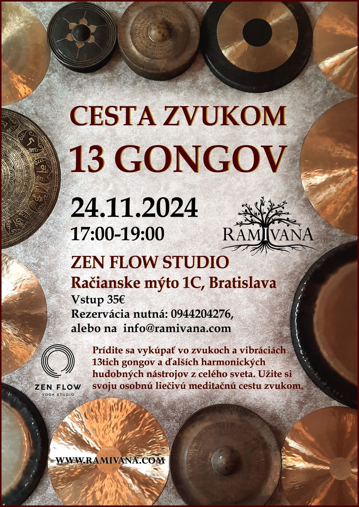 Cesta Zvukom - 13 GONGOV