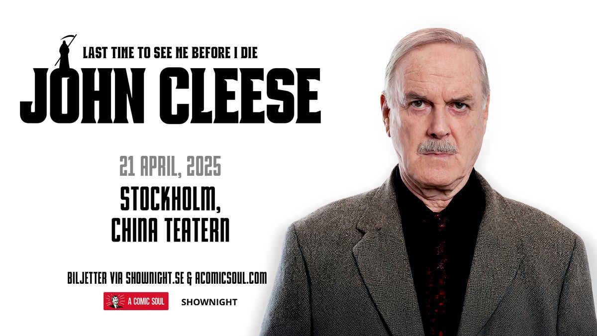 John Cleese Live in Stockholm