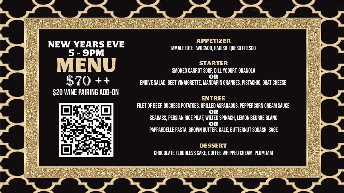 Forty Niner New Years Eve - Four Course Dinner