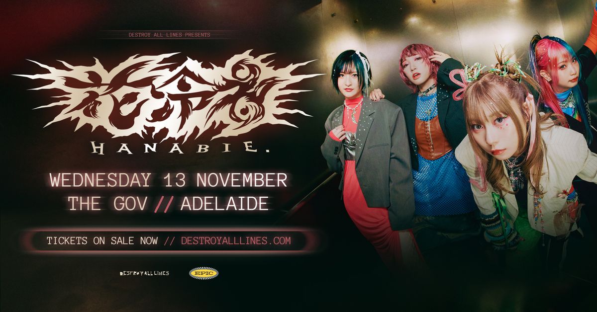 Hanabie (JPN)  \/\/ Adelaide \/\/  The Gov 18+