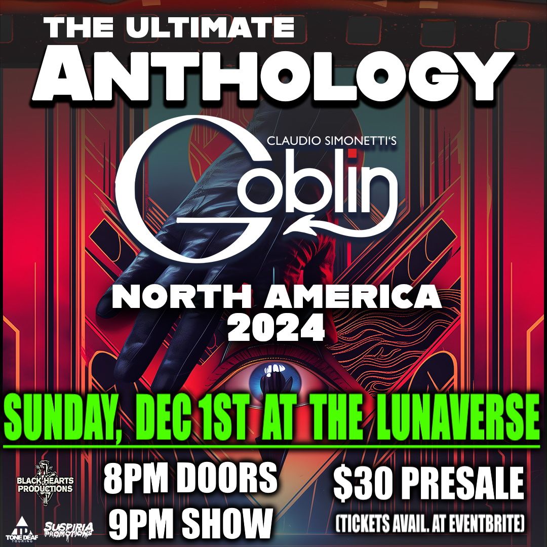 Goblin's Anthology Of Fear LIVE AT LUNAVERSE