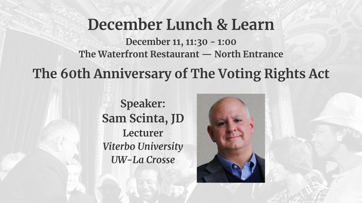 December Lunch & Learn