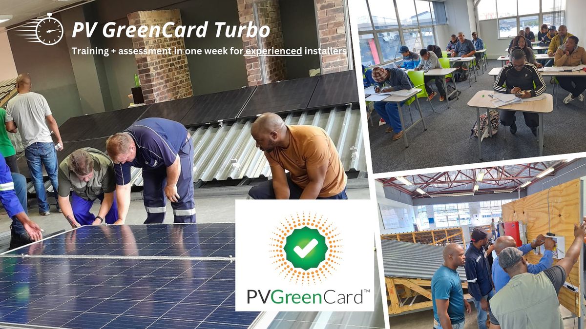 TRAINING + PV GREENCARD ASSESSMENT