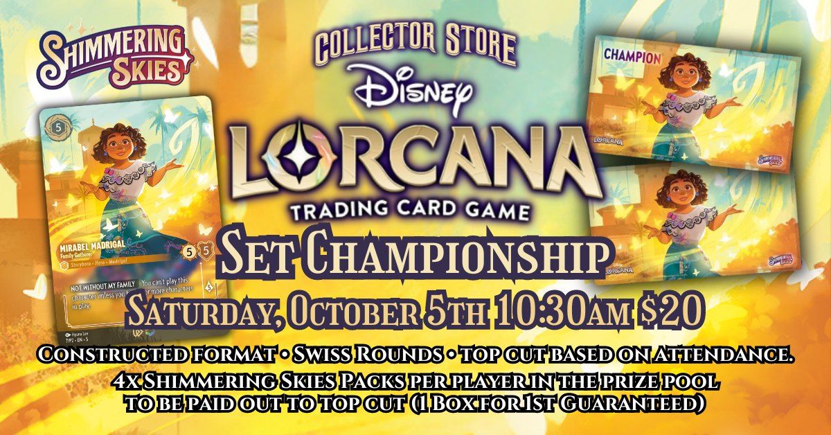 Lorcana: Shimmering Skies - Set Championship