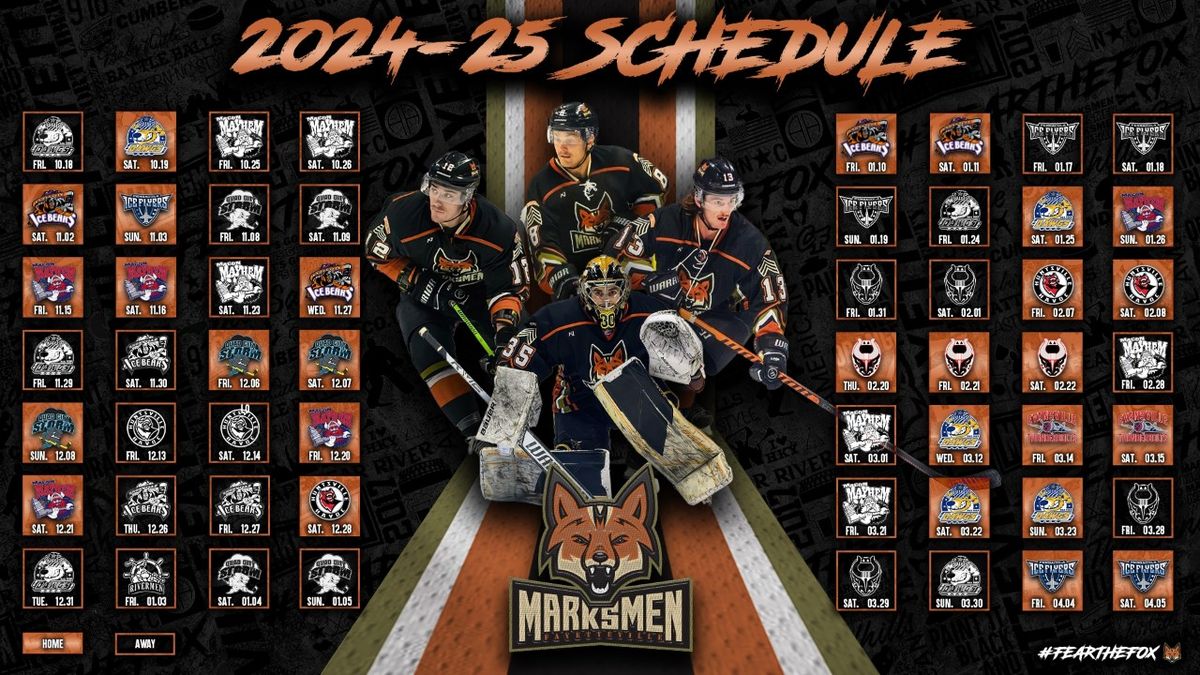 Fayetteville Marksmen vs. Huntsville Havoc