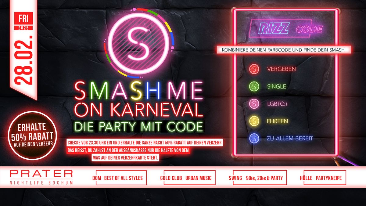 Smash Me at PRATER BOCHUM [28\/02\/2025]