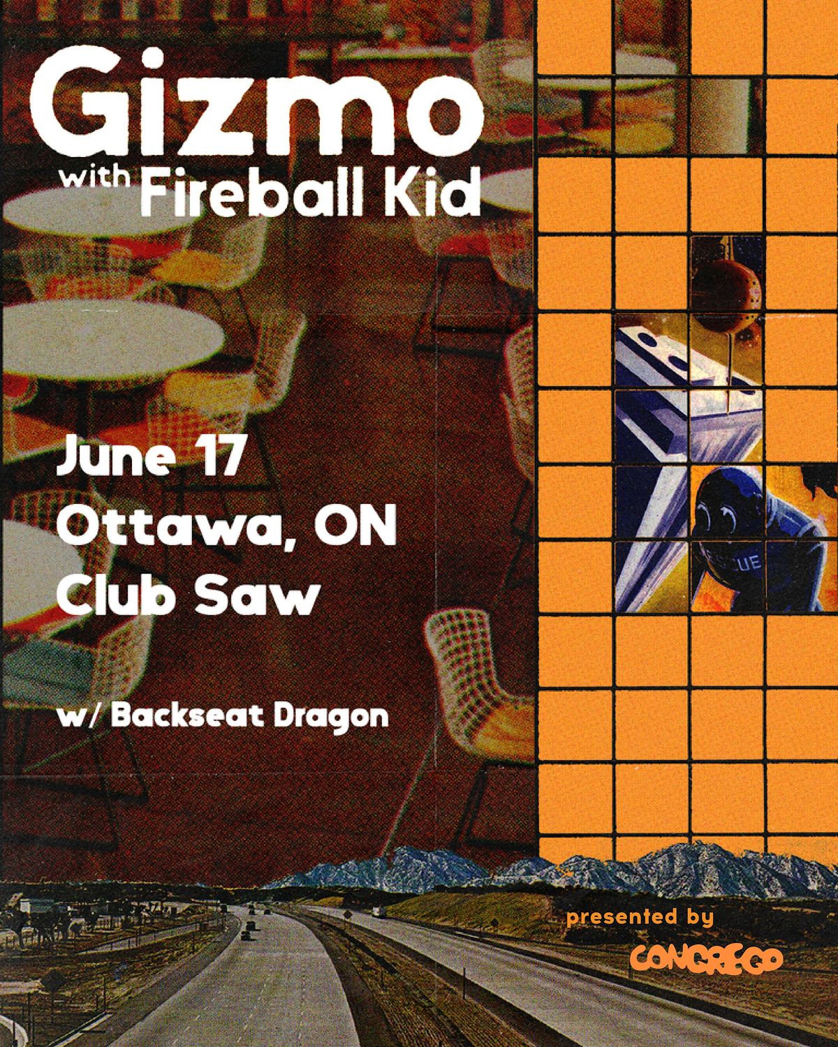 Gizmo, Fireball Kid & Backseat Dragon - Presented by Congrego