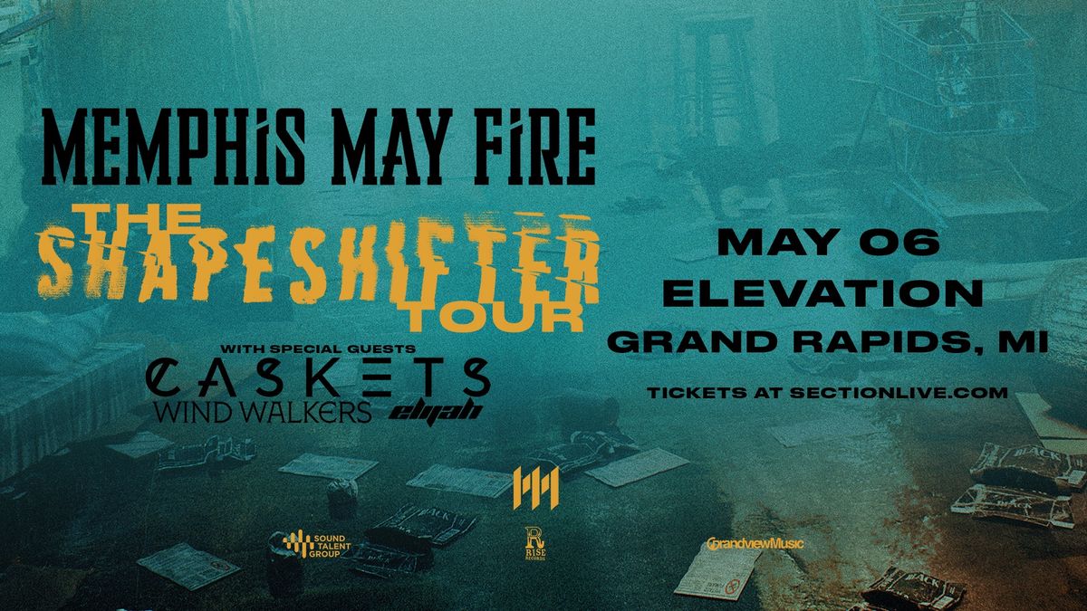 Memphis May Fire - The Shapeshifter Tour at Elevation - Grand Rapids, MI