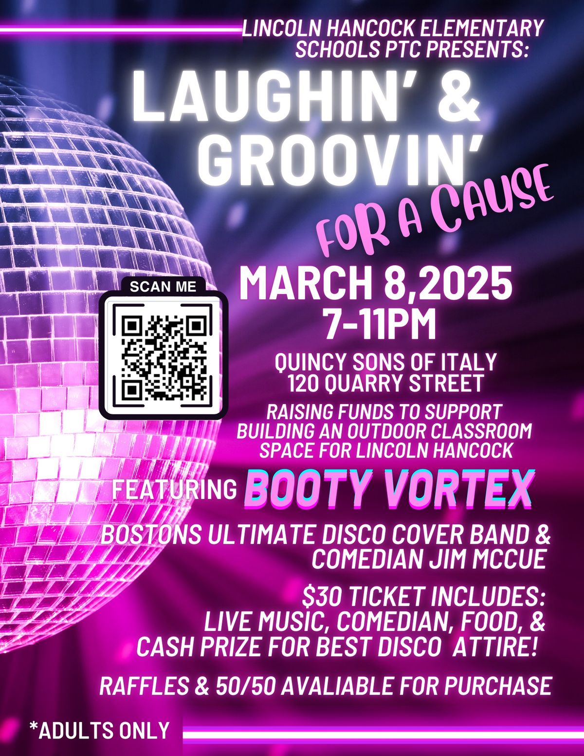 Laughin\u2019 & Groovin\u2019 for a Cause