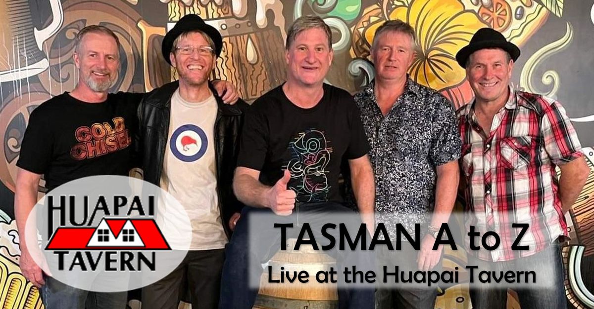 Tasman A to Z live at the Huapai Tavern