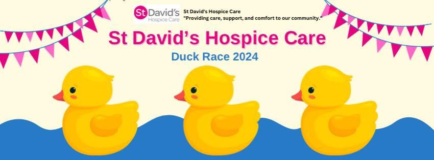 Duck Race 2024 in aid of St David\u2019s Hospice Care