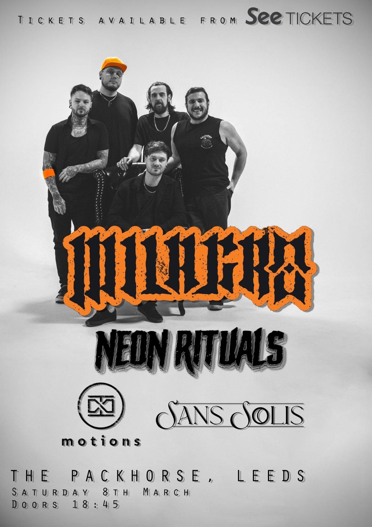 Milagro || Neon Rituals || Motions || Sans Solis @ The Packhorse, Leeds. 