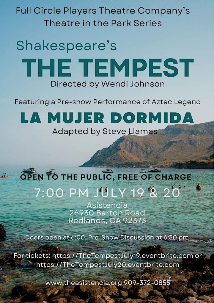 Theatre at the Asistencia - The Tempest