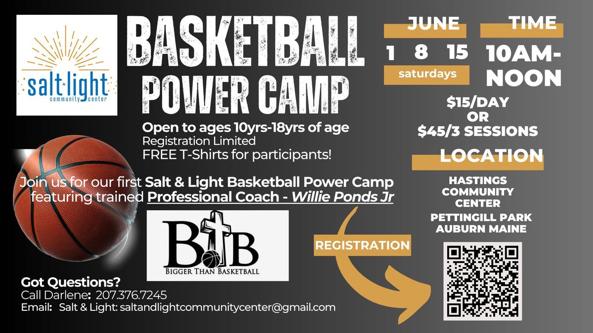 S&L Basketball Power Camp featuring Coach Willie Ponds Jr