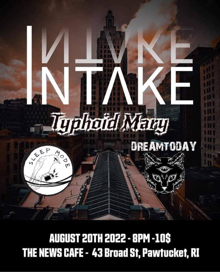 InTake rocks the News Cafe with Sleep Mode, Typhoid Mary, and Neglected Witches