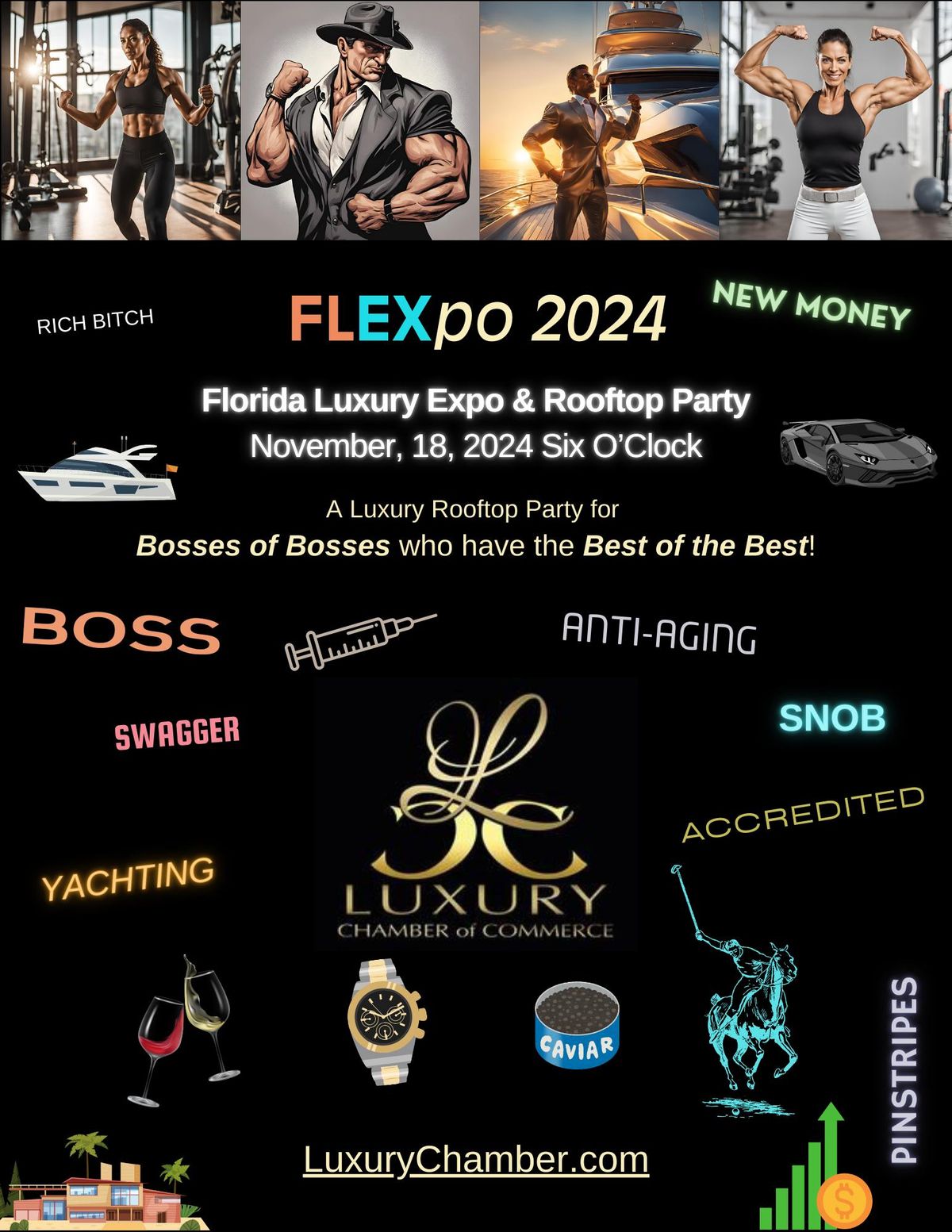 FLEXpo - FL Luxury Expo & Rooftop Party