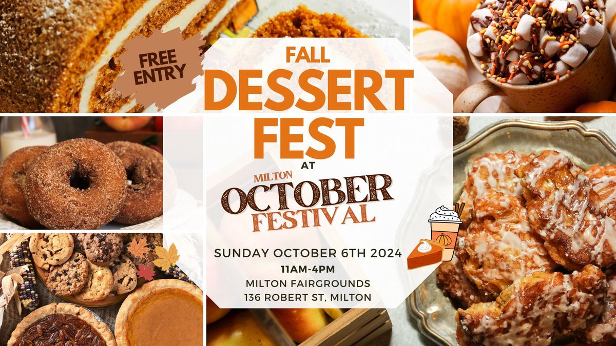 Fall Dessert Festival