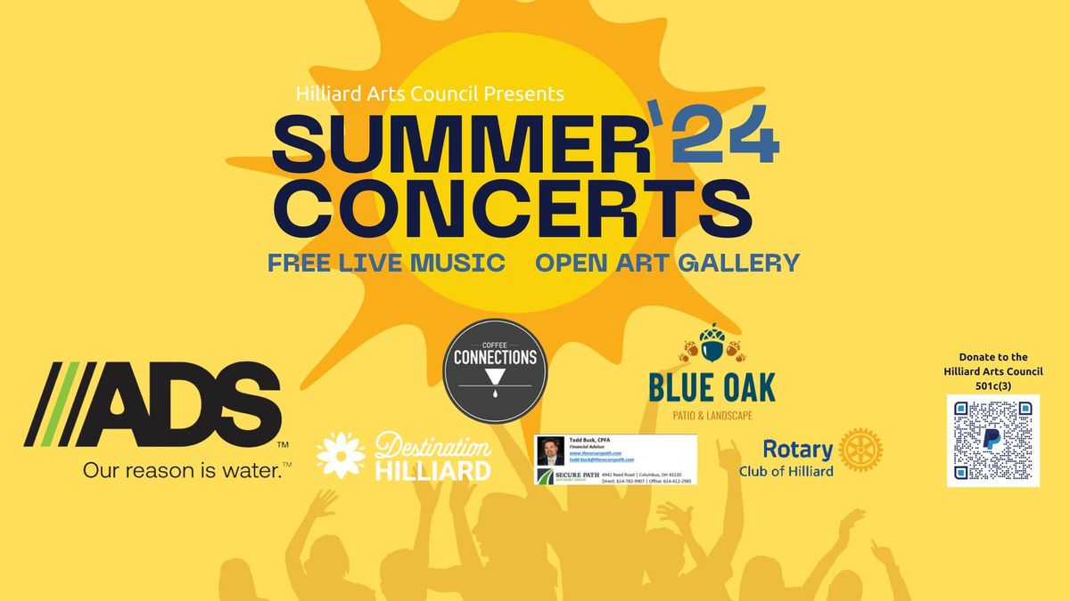 Summer Music Series: July 21 LA Chic (country) gallery open at 6pm, concert at 7pm