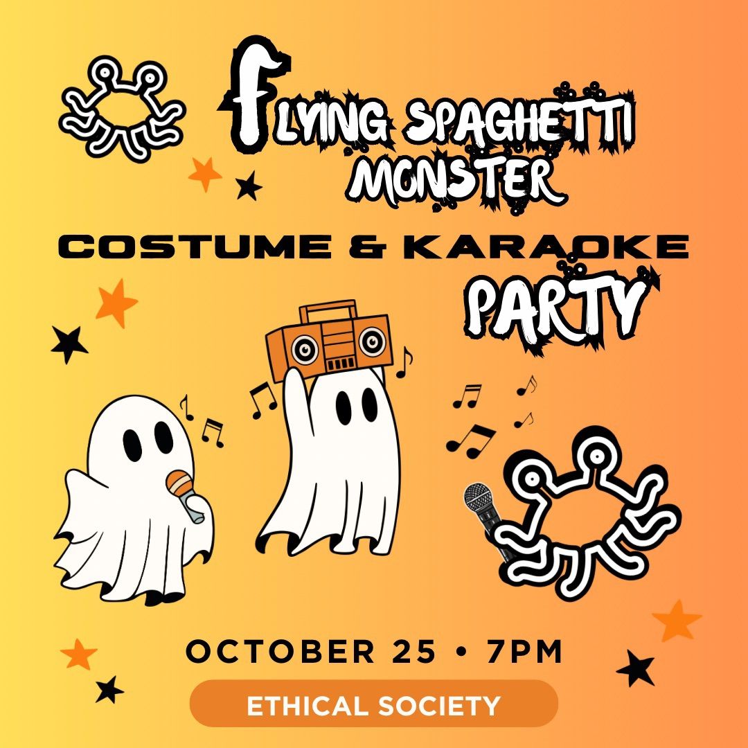 Flying Spaghetti Monster Costume & Karaoke Party!