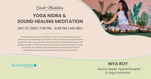 Onsite Meditation: Yoga Nidra And Sound Healing Meditation With Niya Roy