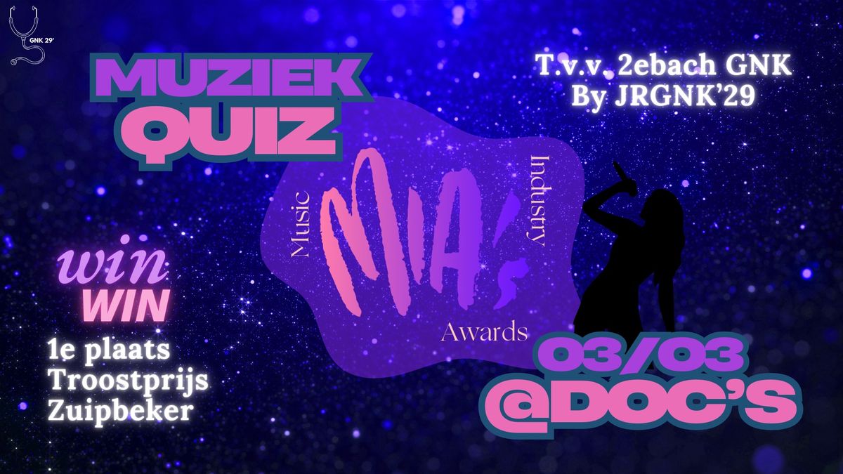 \ud83c\udfb6 MIA\u2019s Muziekquiz \u2013 Test je muziekkennis! \ud83c\udfb6