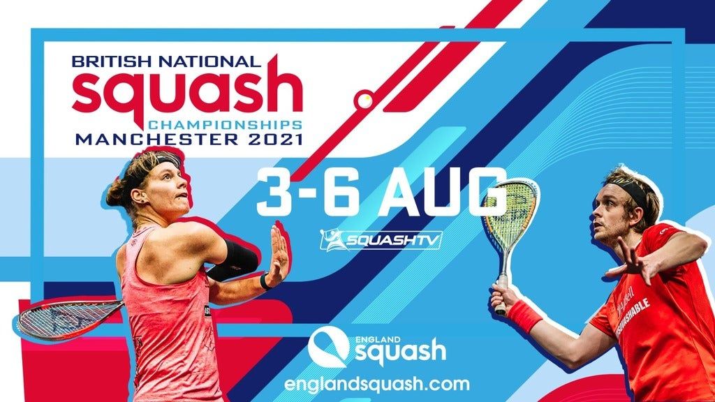 British National Championships Squash 2021 - Quarter Finals Session 2