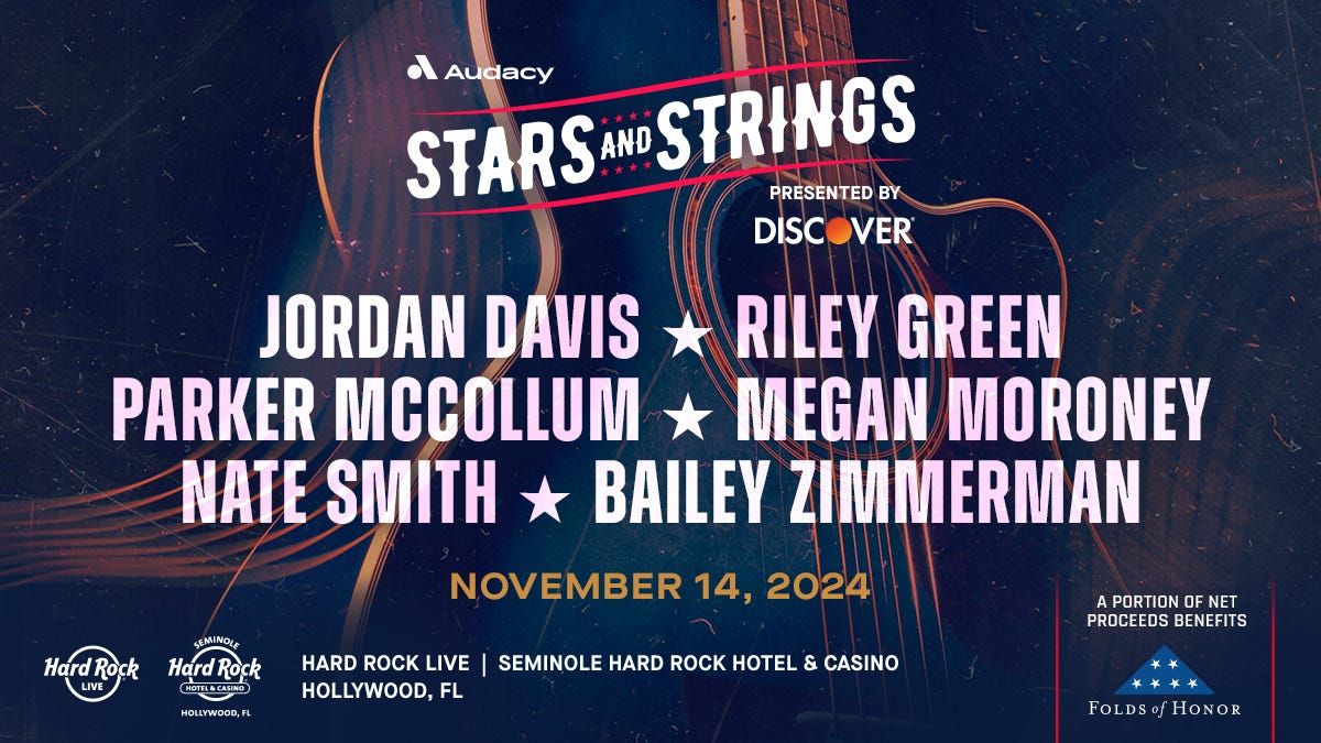 Stars and Strings: Jordan Davis  Riley Green & Parker McCollum