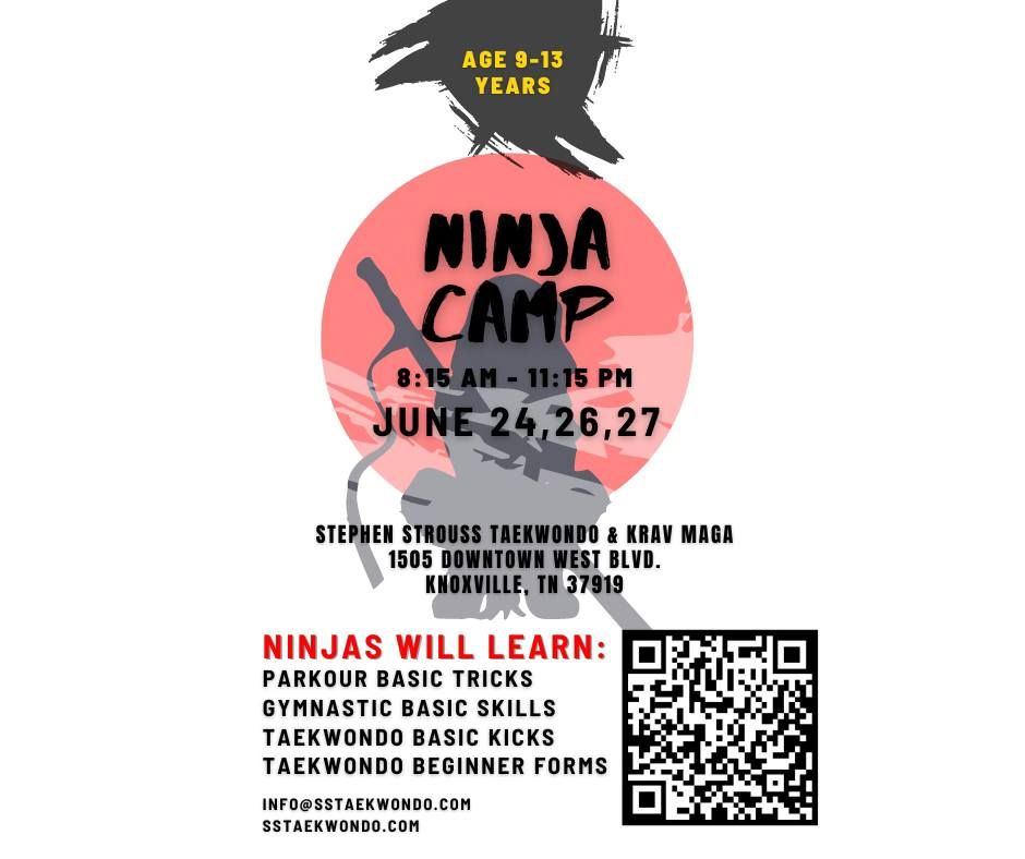 Summer Ninja Camp (Ages 9-13)