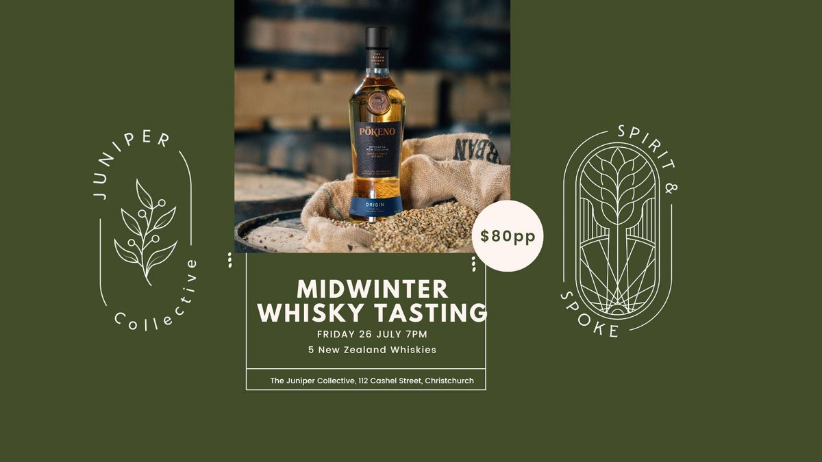 Midwinter NZ Whisky Tasting