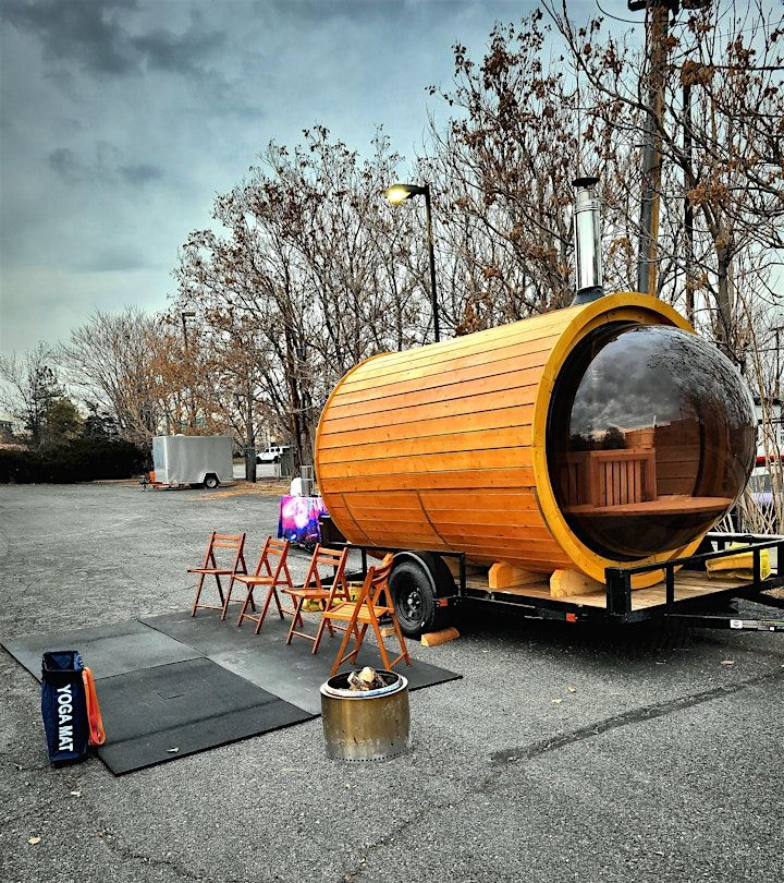 Denver Mobile Sauna PopUp Event At Archipelago Denver, Archipelago