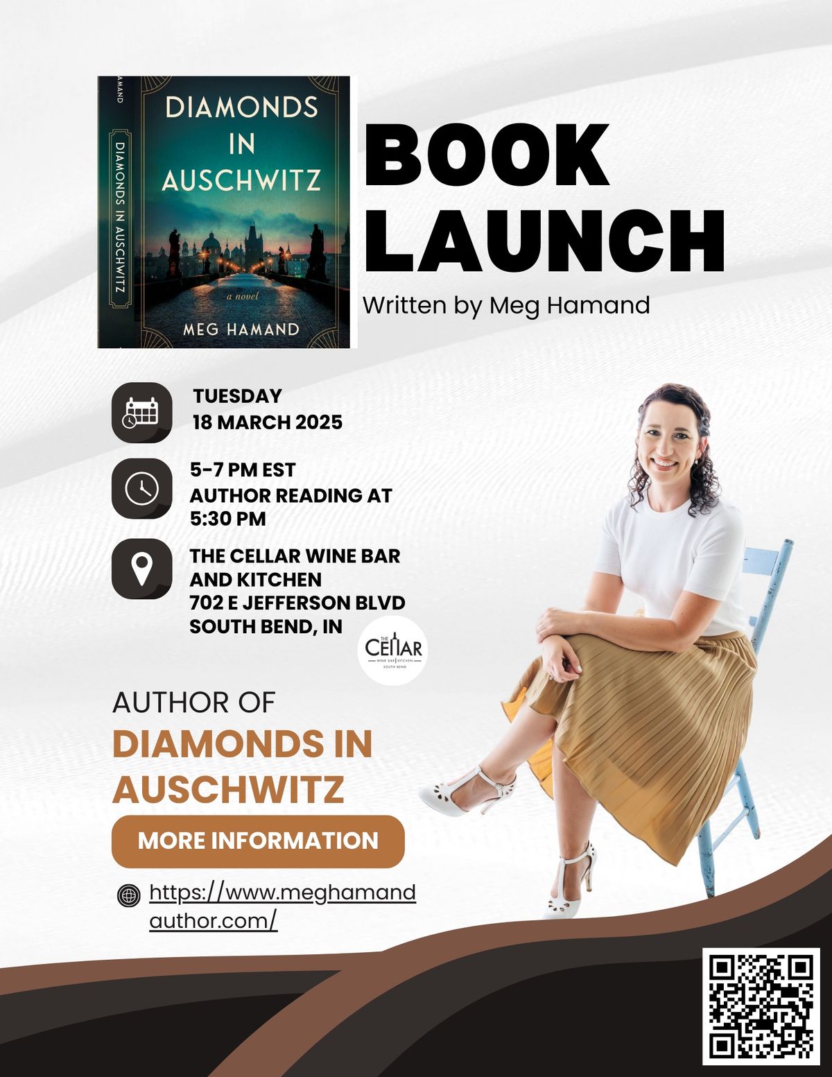 Book Launch written by Megan Hamand