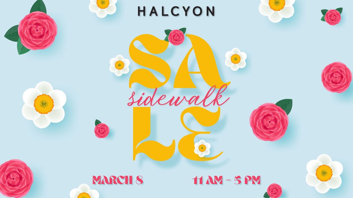 Halcyon Boutique Sidewalk Sale