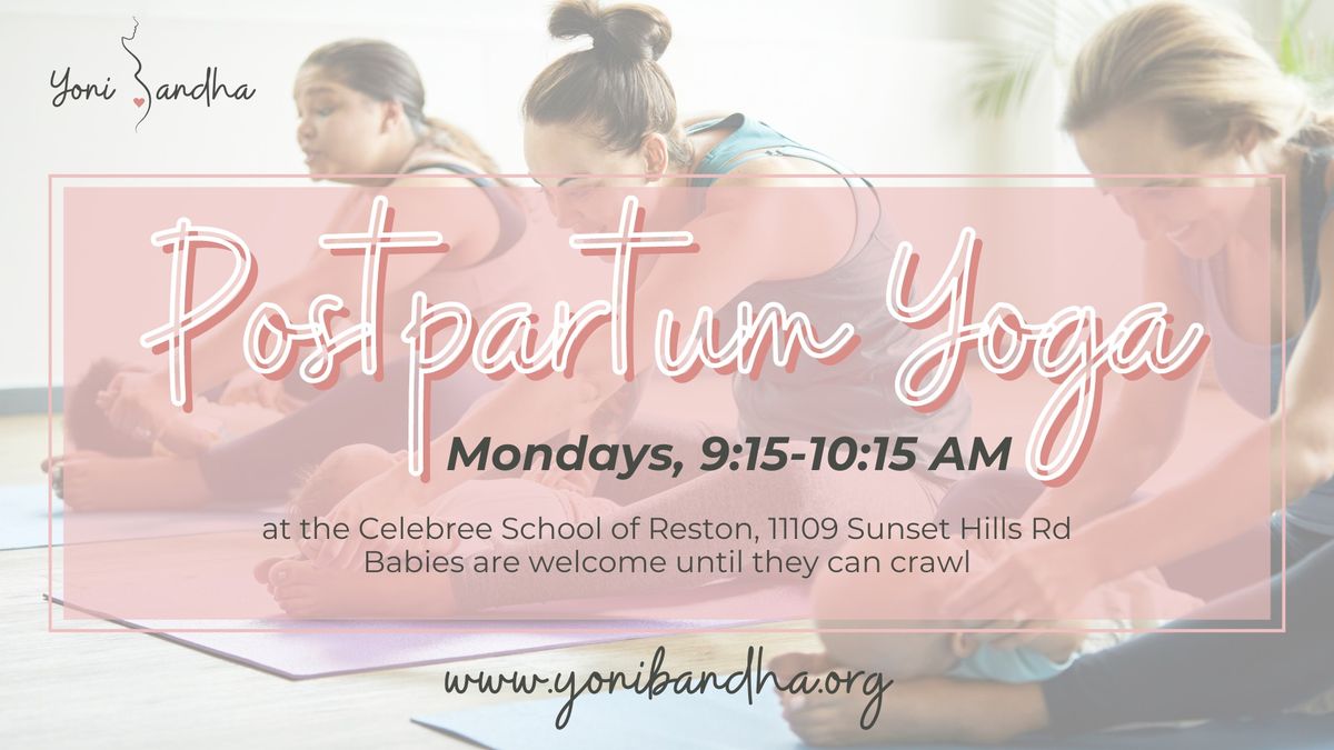 Postpartum Healing Yoga - in Reston