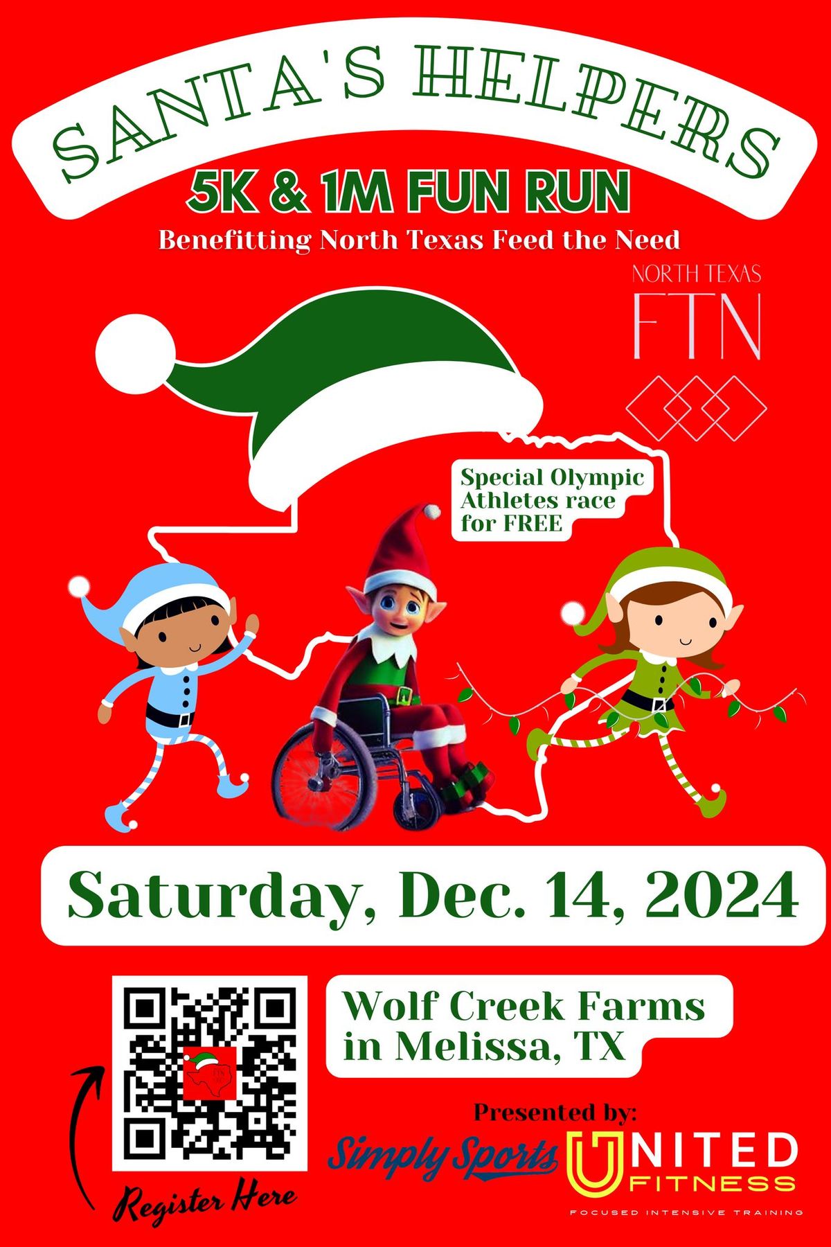 Santa's Helper 5k and 1M family fun run