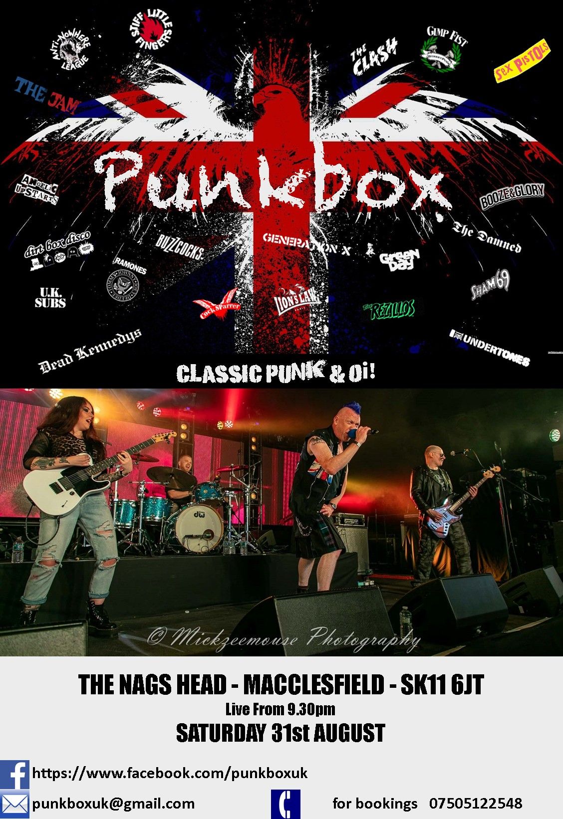 Back to Macc - Punkbox @ The Nags Head