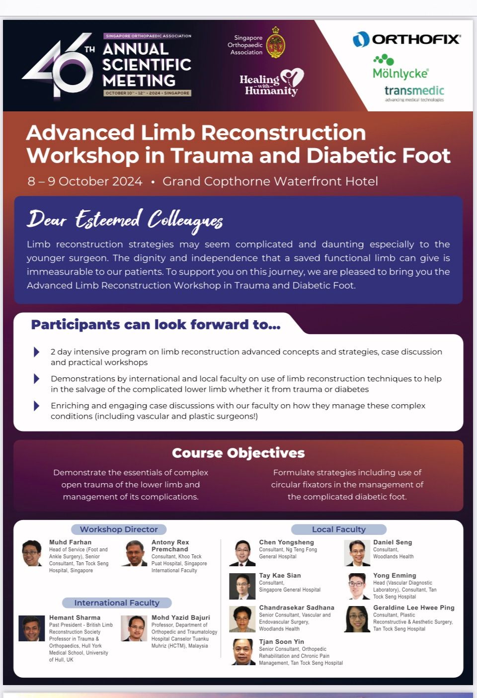 Advanced Limb Reconstruction Workshop