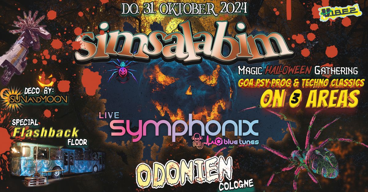 SIMSALABIM \/ MAGIC HALLOWEEN GATHERING \/ SYMPHONIX LIVE uvm.