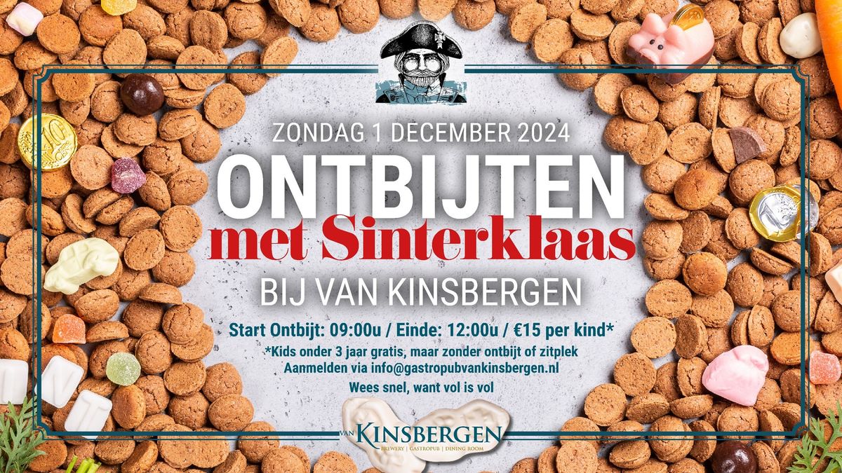 Ontbijten met Sinterklaas