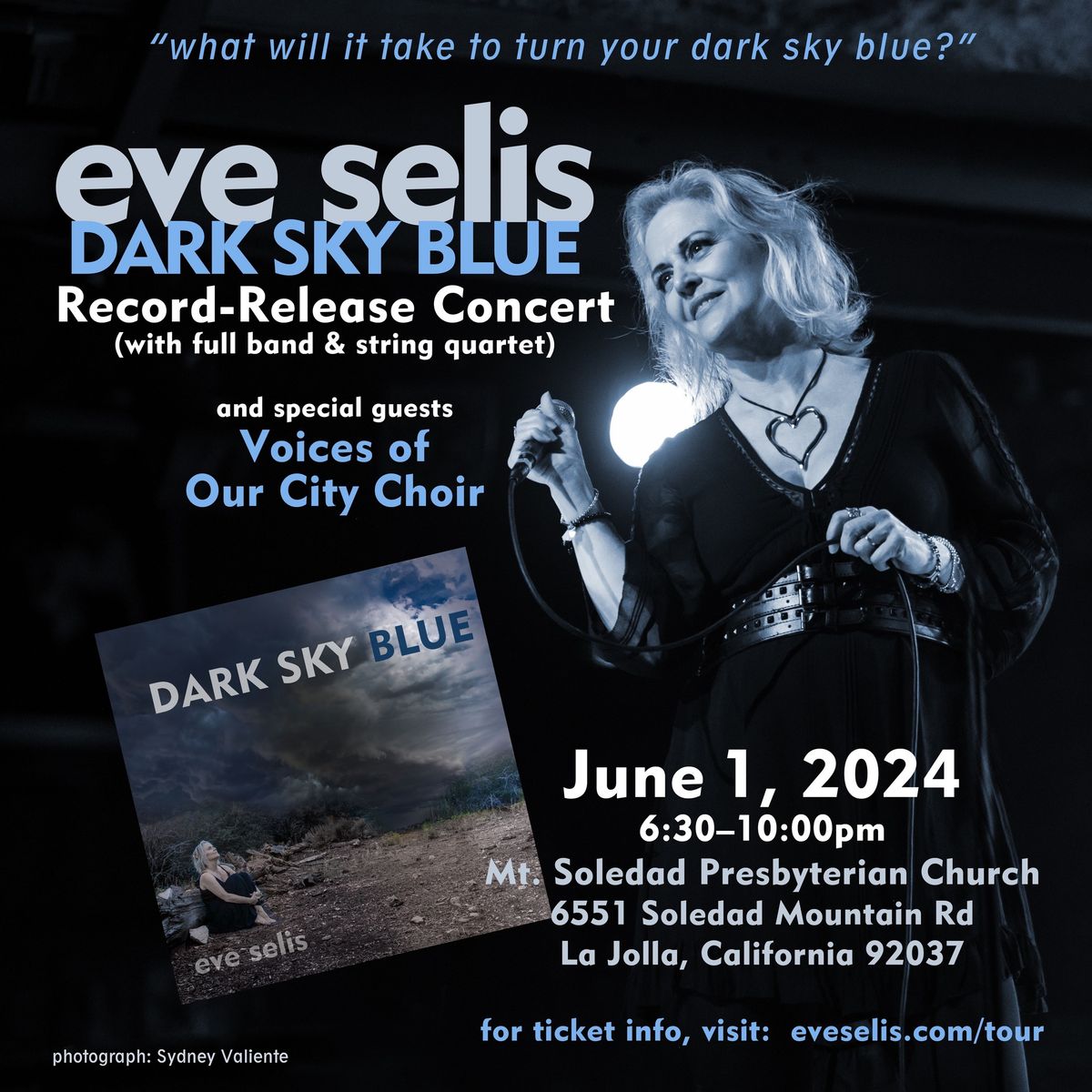 Eve Selis "Dark Sky Blue" Record Release Concert
