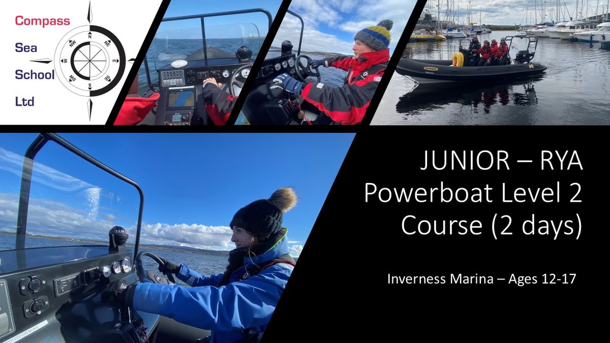 JUNIOR - Powerboat Level 2 Course