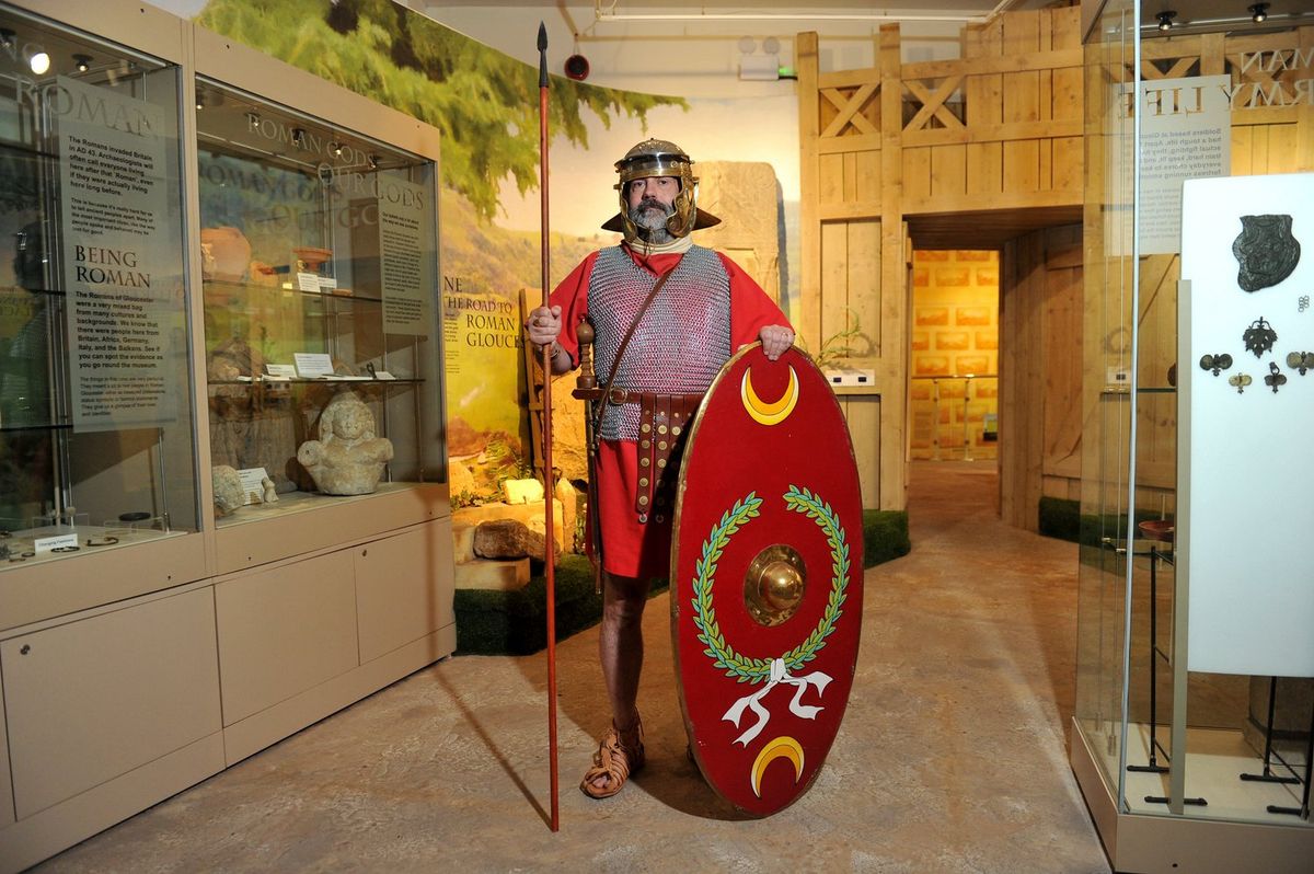 Roman Soldier Tour of Eastgate Chamber 