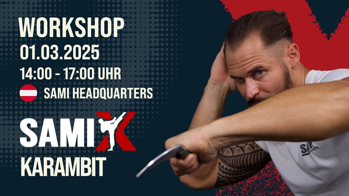 SAMI-X KARAMBIT WORKSHOP! 